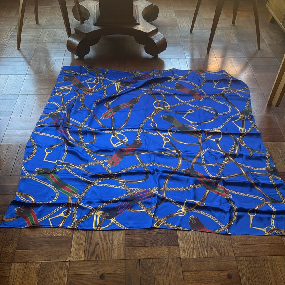 Ralph Lauren Collection 100% Silk Scarf.